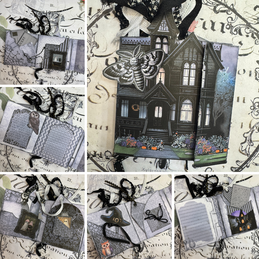 Twilight Manor “Memory Keeper” Junk Journal Paper Kit
