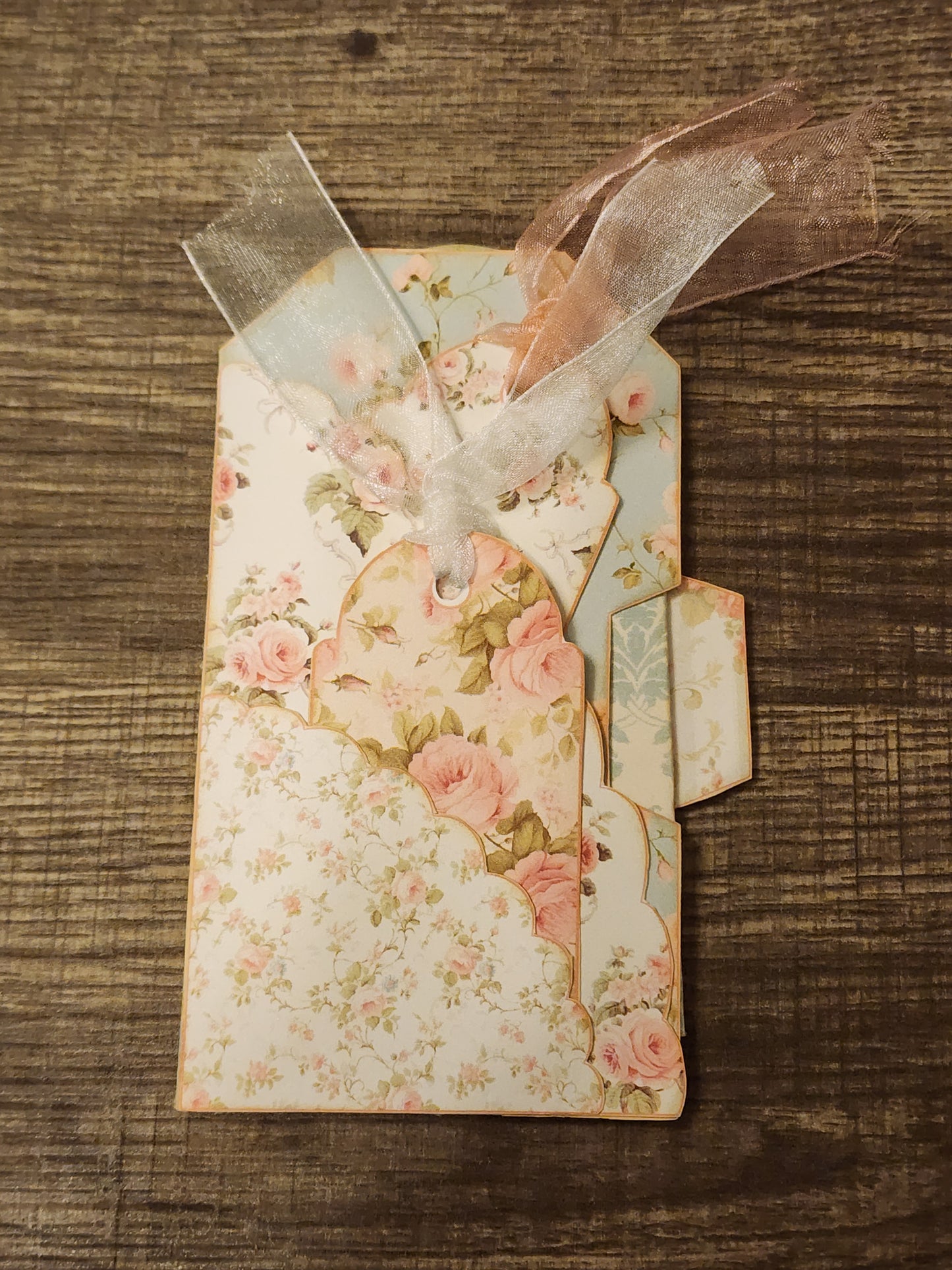 Shabby Chic Pocket Tags Kit — Ribbon Edition