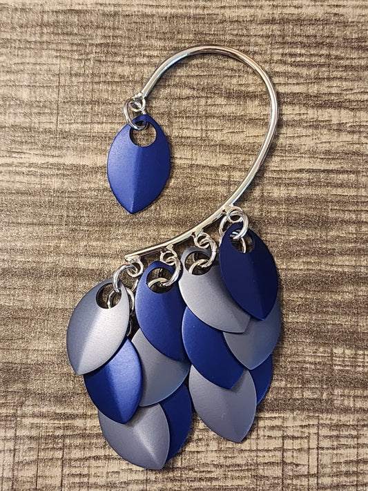 Left Sea Force Ear Cuff – Guardian Collection (Blue and Gray)