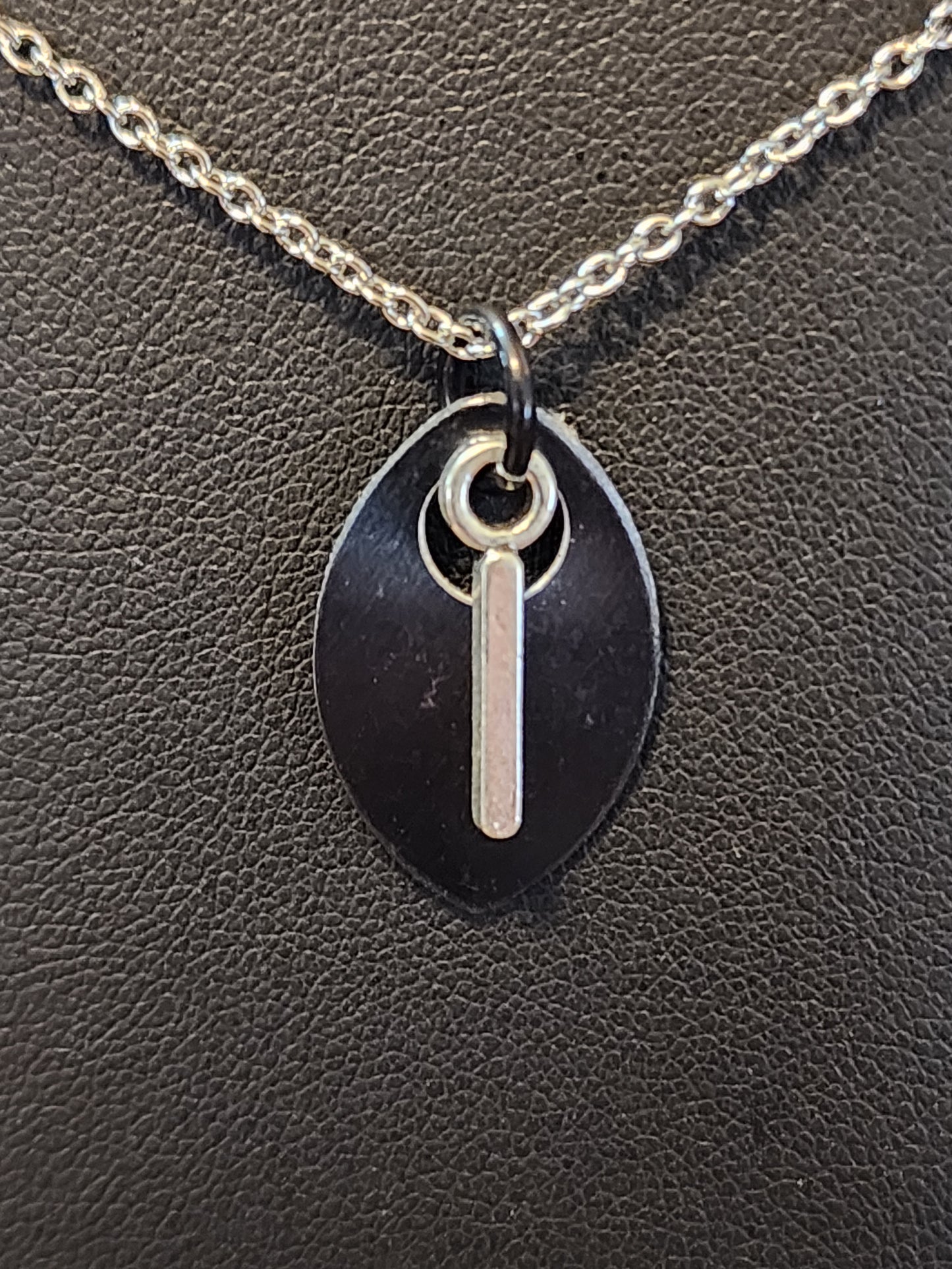 Scalemaille Letter I Initial Necklace