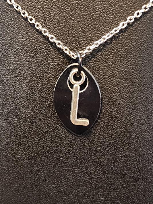 Scalemaille Letter L Initial Necklace