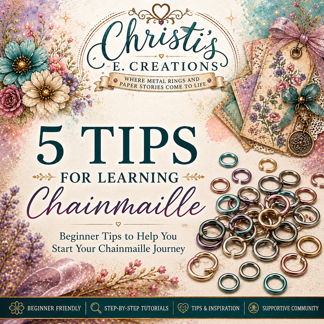 How to Start Learning Chainmaille: 5 Beginner Tips