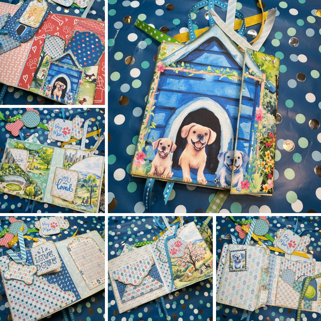 Pups in the Park: A Puppy-Themed Memory Keeper Paper Kit (paper only)