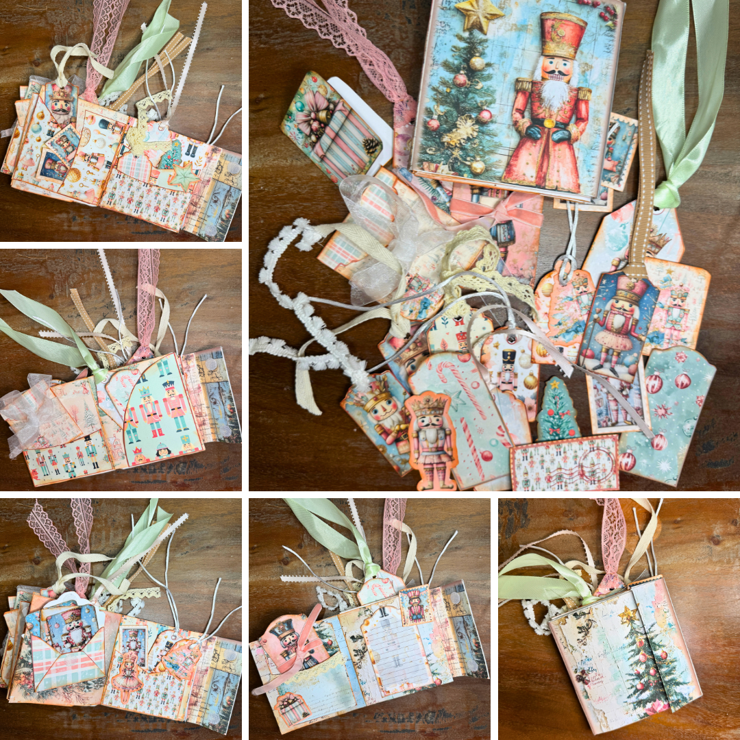 Nutcracker “Memory Keeper” Junk Journal Paper Kit (paper only)