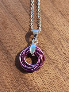 Solid Color Love Knot Necklace Kits