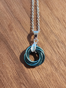 Solid Color Love Knot Necklace Kits