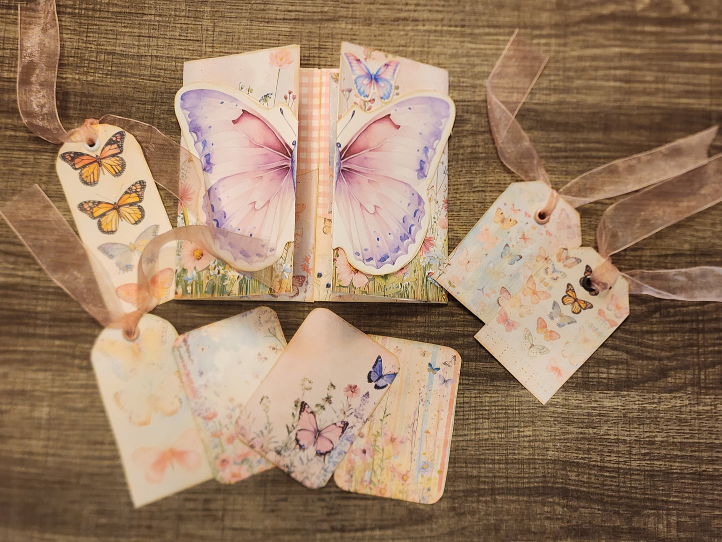 3D Butterfly Card or Folio Class Kit – July 28, 2025