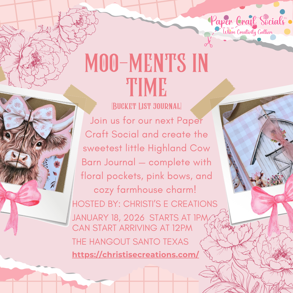 MOO-Ments In Time Bucket List Barn Journal Class Jan. 18, 2026