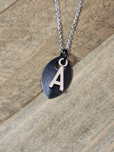 Load image into Gallery viewer, Scalemaille Letter A Initial Necklace
