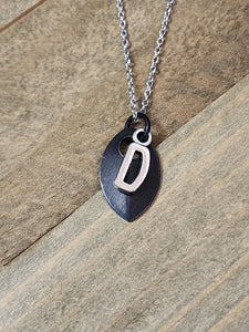 Scalemaille Letter D Initial Necklace