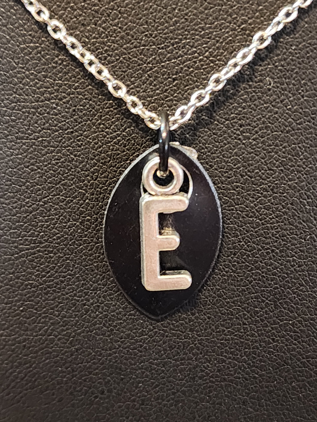 Scalemaille Letter E Initial Necklace