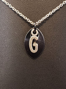 Scalemaille Letter G Initial Necklace