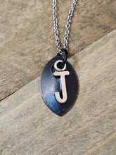 Load image into Gallery viewer, Scalemaille Letter J Initial Necklace
