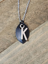 Load image into Gallery viewer, Scalemaille Letter K Initial Necklace
