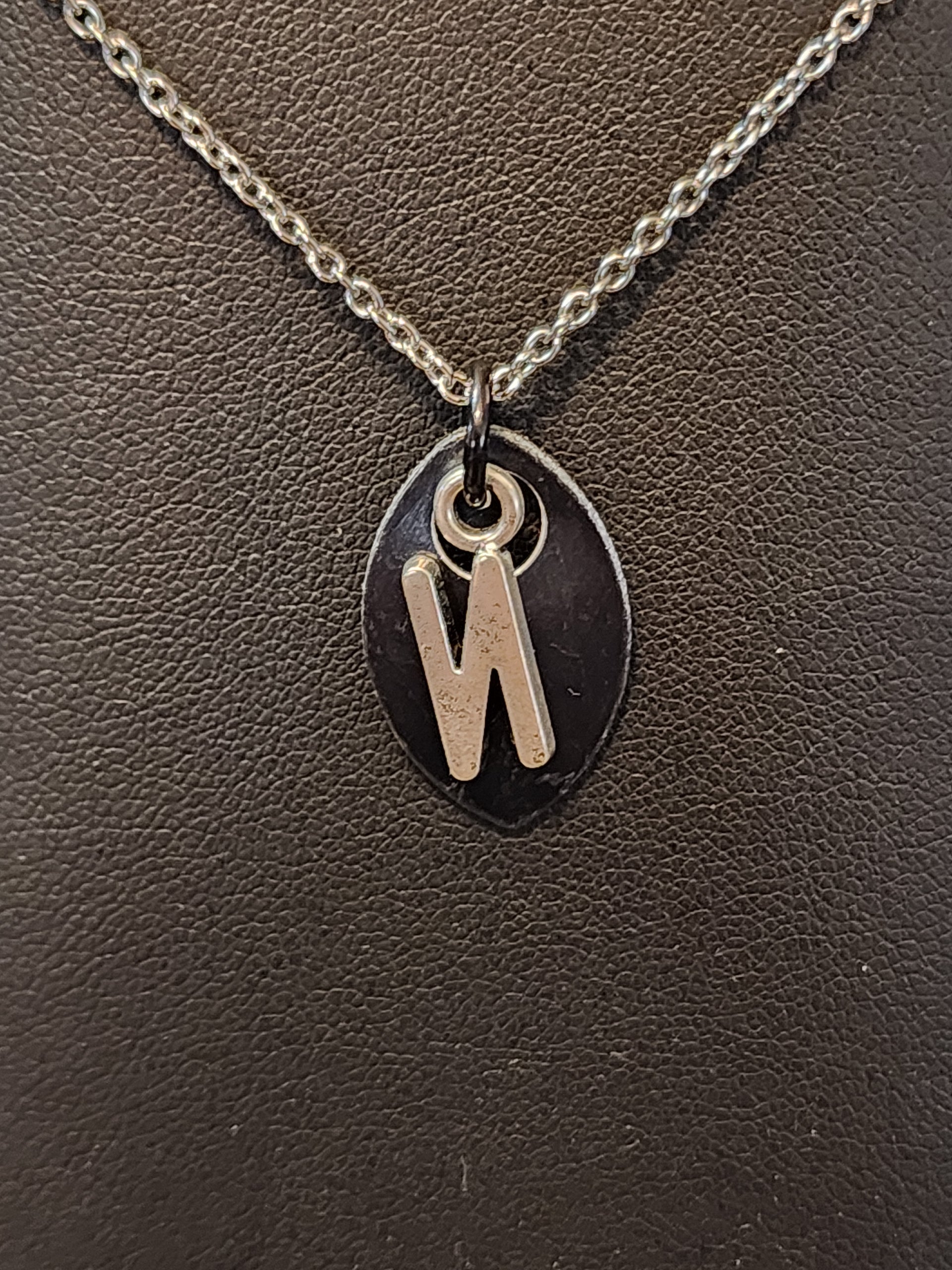 Scalemaille Letter N Initial Necklace