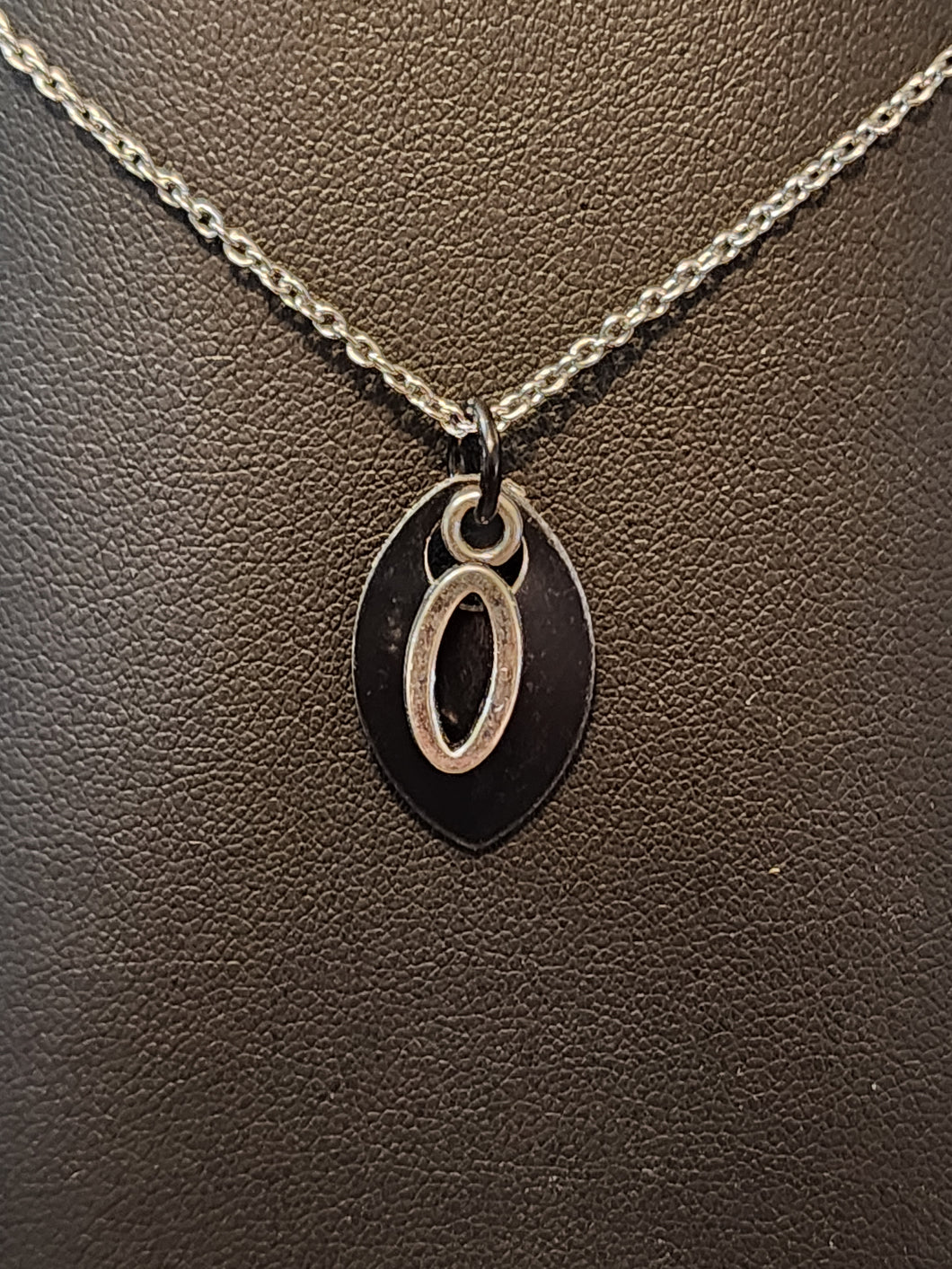 Scalemaille Letter O Initial Necklace