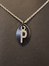 Load image into Gallery viewer, Scalemaille Letter P Initial Necklace

