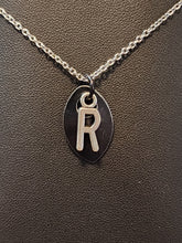 Load image into Gallery viewer, Scalemaille Letter R Initial Necklace
