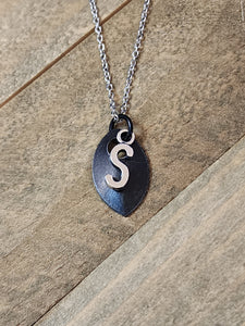 Scalemaille Letter S Initial Necklace