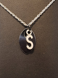 Scalemaille Letter S Initial Necklace