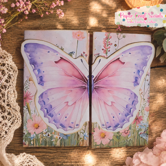 Butterfly Fantasies 3D Folio Card – Paper Kit