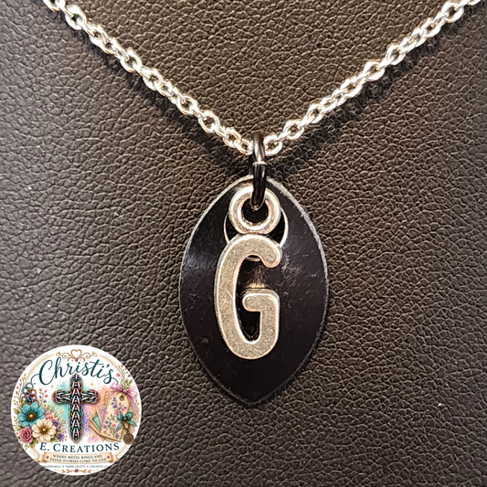 Alphabet Scale Necklace – Letter [G]