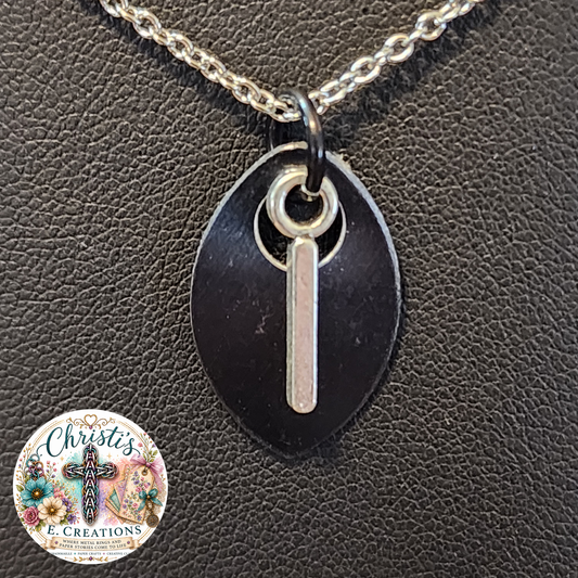 Alphabet Scale Necklace – Letter [I]