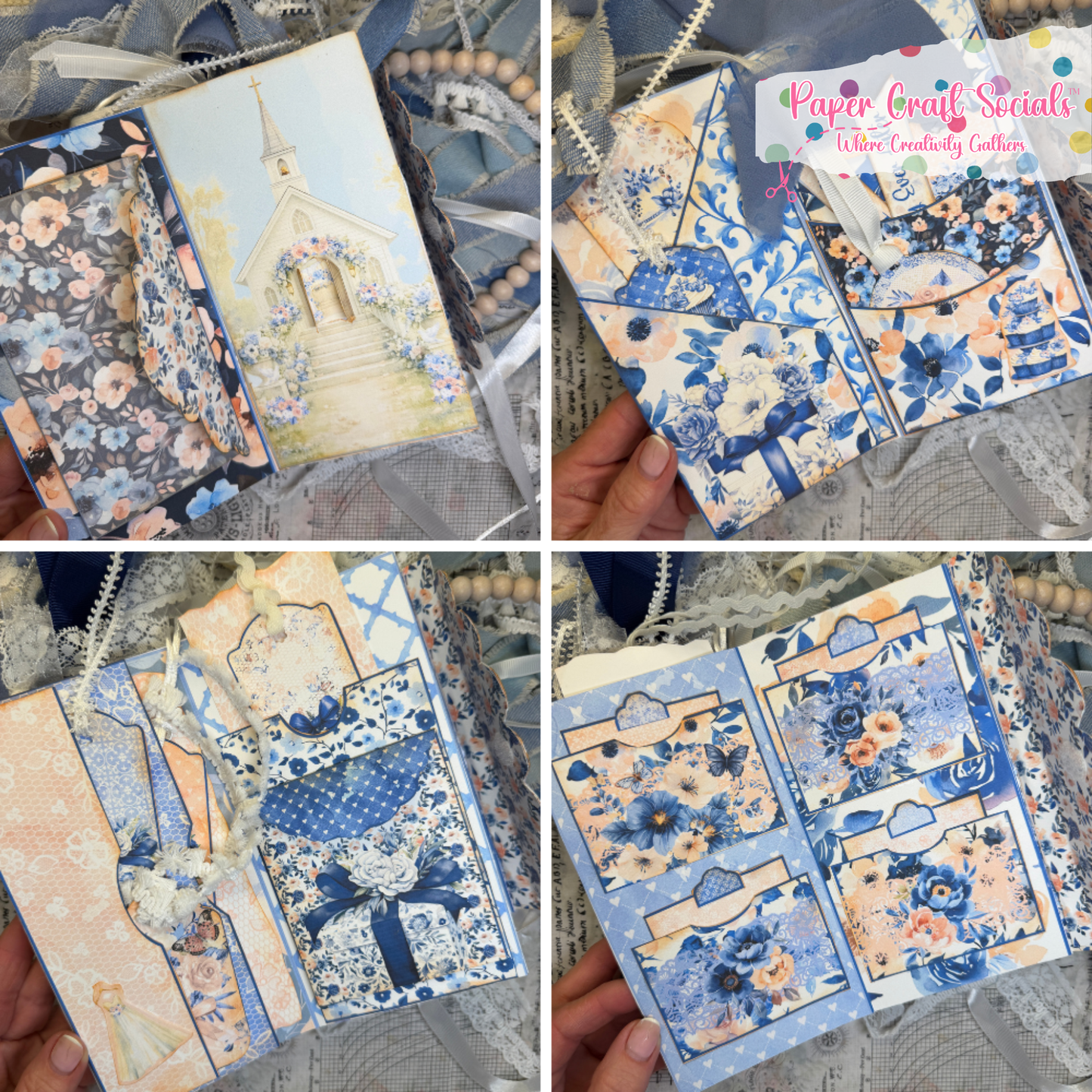 I Do Accordion Purse – Paper Only Kit