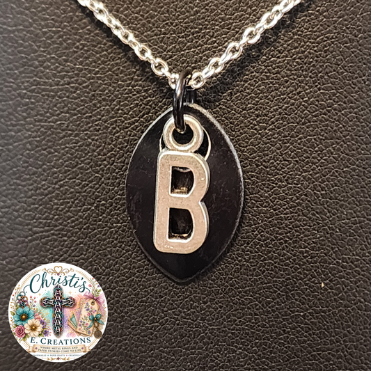 Alphabet Scale Necklace – Letter [B]