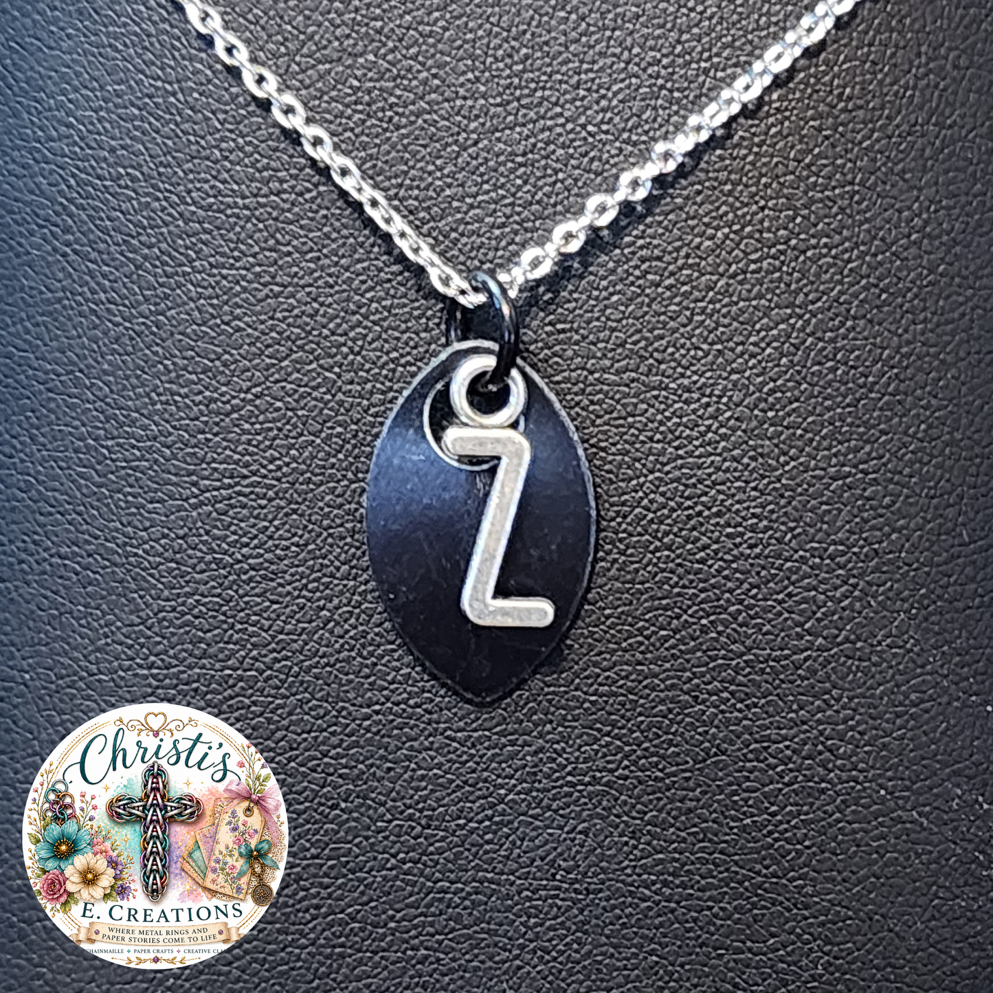 Alphabet Scale Necklace – Letter [Z]