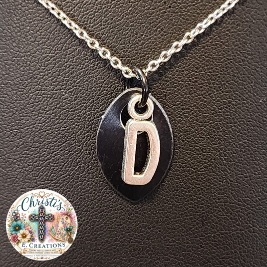 Alphabet Scale Necklace – Letter [D]