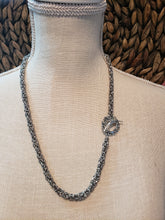 Load image into Gallery viewer, Byzatine Weave Chainmaille Necklace
